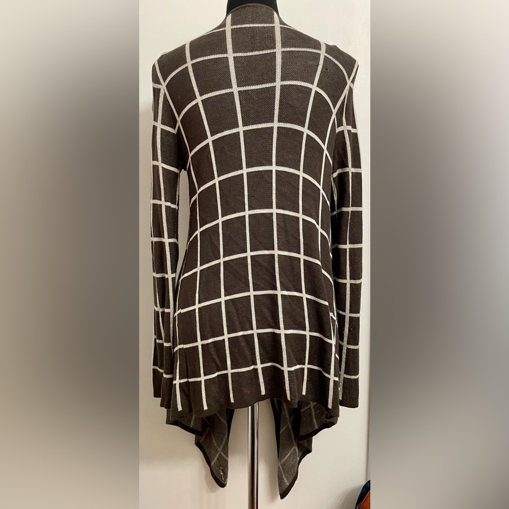 Drape front knit cardigan - Picture 3 of 5